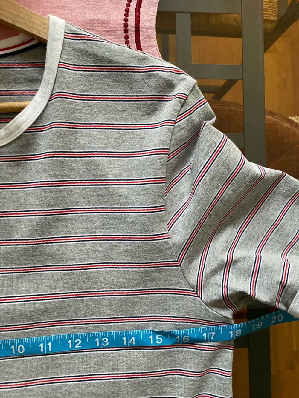 Thom Browne Striped Cotton-Jersey T-Shirt Gray Small - Picture 13 of 16
